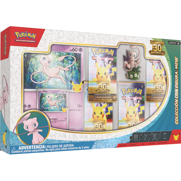 [Preventa 06/11/2026] Pokemon TCG : 30th Celebration - Mew Figure Collection Español