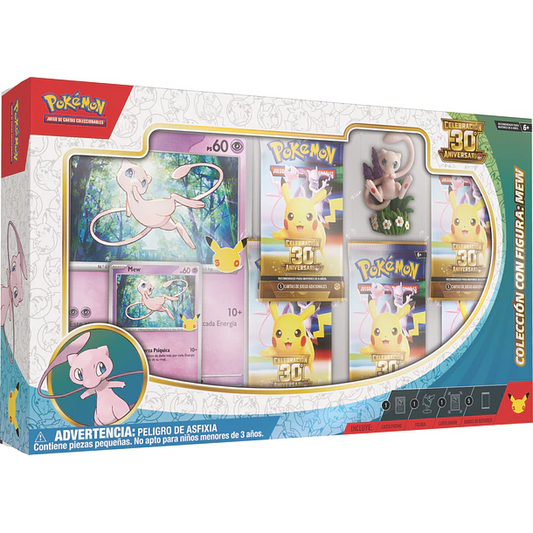 [Preventa 06/11/2026] Pokemon TCG : 30th Celebration - Mew Figure Collection Español
