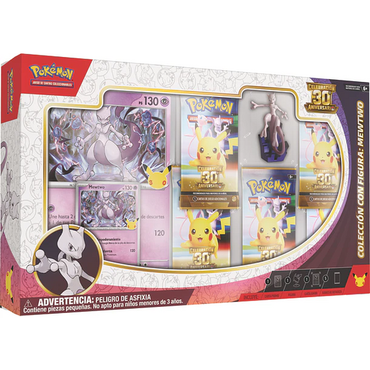 [Preventa 06/11/2026] Pokemon TCG : 30th Celebration - Mewtwo Figure Collection Español