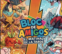Regresa Bloc de Amigos!! atentos a la cobertura mundialera del metinal de la tarde del pokèmon tcg local.