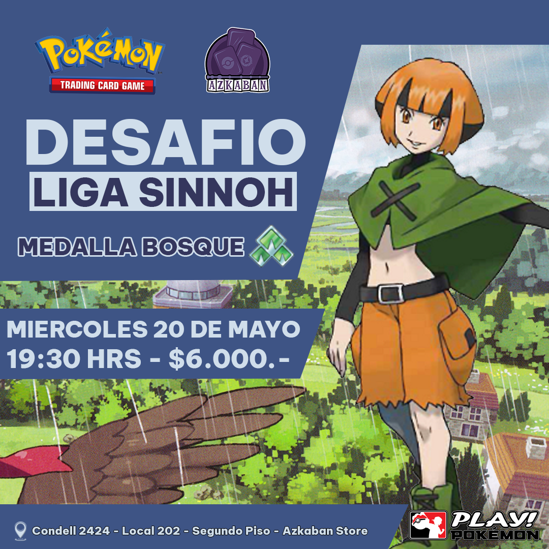Desafío Sinnoh Medalla Bosque - Fecha 3 (20/05)