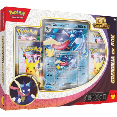 [Preventa 16/09/2026] Pokemon TCG 30th Celebration - Greninja Ex Box - Español