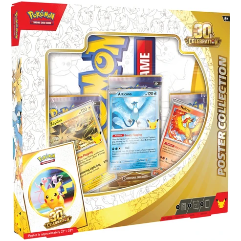 [Preventa 16/09/2026] Pokemon TCG 30th Celebration - Colección con Poster - Español